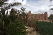 kasbah and valleys